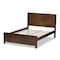 Baxton Studio Catalina Modern Brown-Finished Wood Full Platform Bed 143-7861 - alternate 6